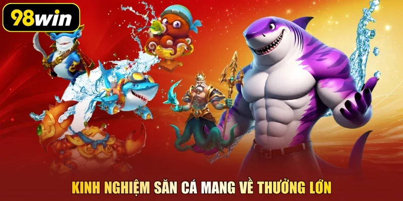 Kinh nghiệm săn cá mang về thưởng lớn
