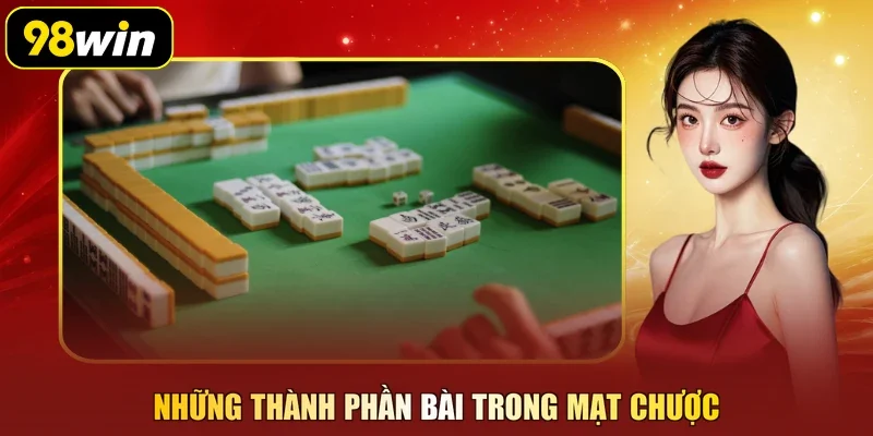 Những thành phần bài trong mạt chược